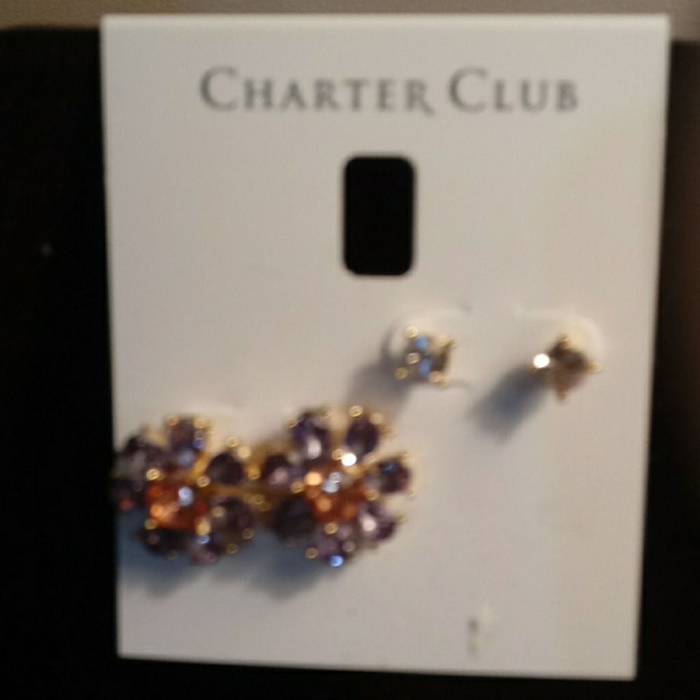 Charter club earring set - Picture 3 of 4